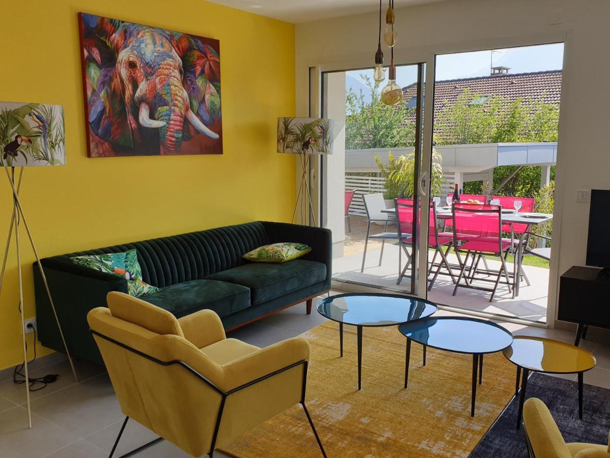 L'Appartement Jardin Avec Vue Montagnes سُفرييه المظهر الخارجي الصورة